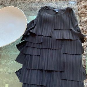 Banana Republic Black flapper style dress